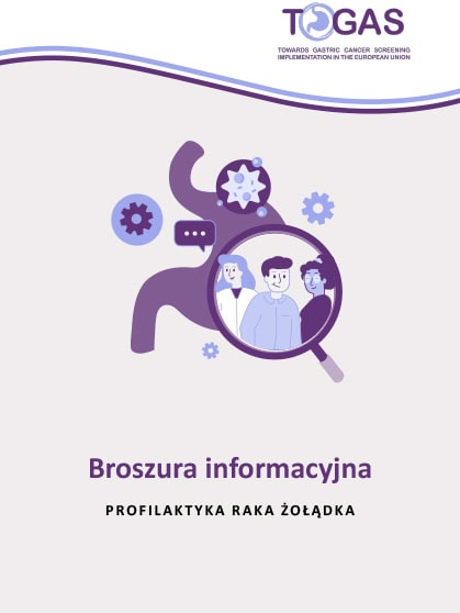 Broszura informacyjna - Profilaktyka raka żołądka